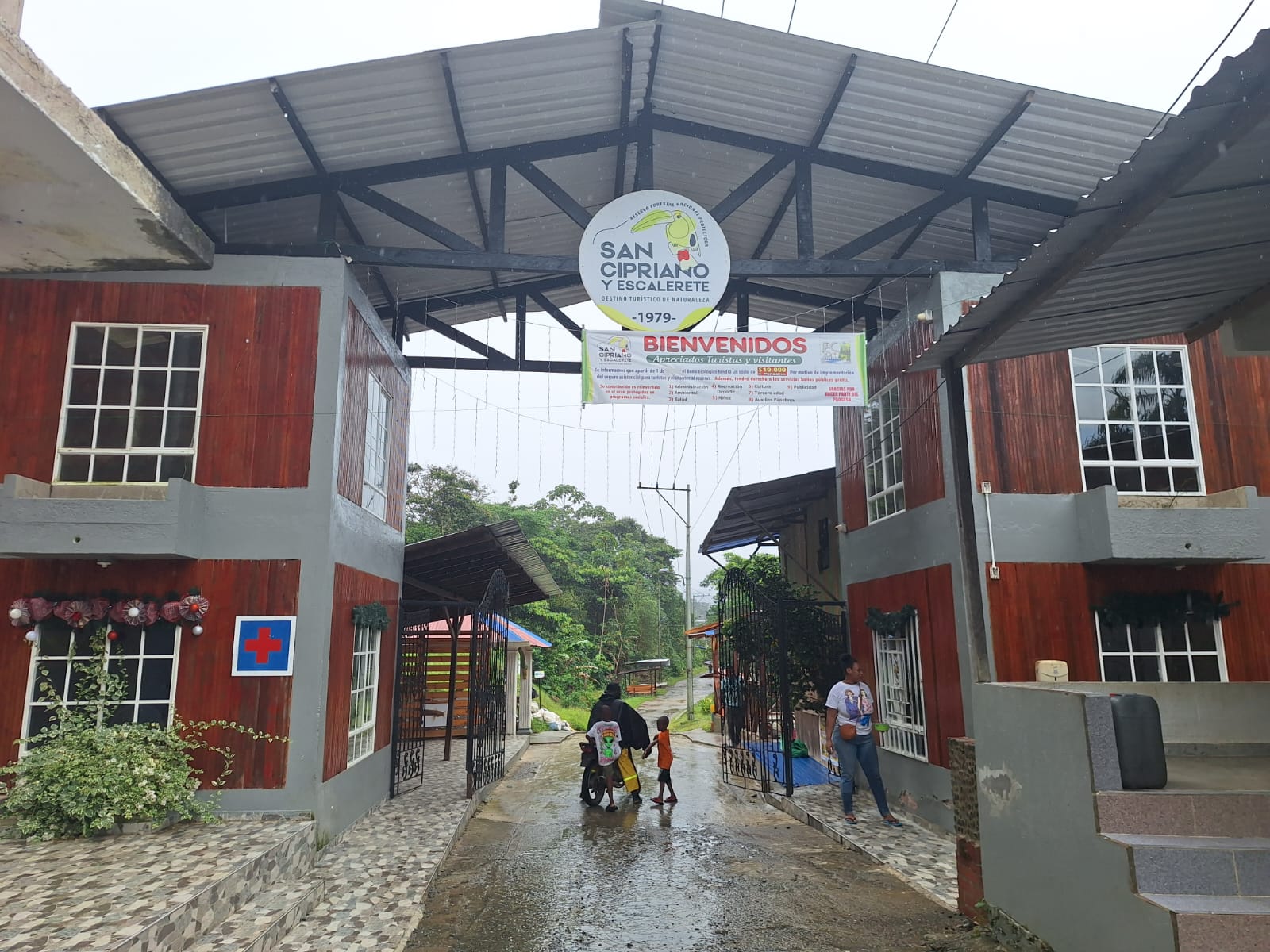 Entrada a la reserva